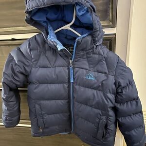 L.L. Bean Blue and Gray Trail Jacket